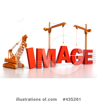 Royalty-Free (RF) Construction Crane Clipart Illustration by Tonis Pan - Stock Sample #435261