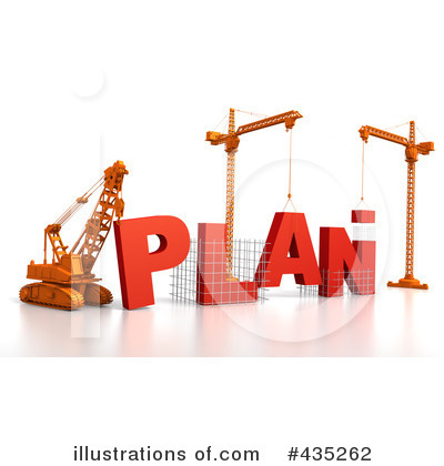 Royalty-Free (RF) Construction Crane Clipart Illustration by Tonis Pan - Stock Sample #435262