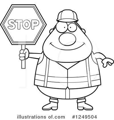 Stop Sign Clipart #1249504 by Cory Thoman
