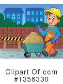 Construction Worker Clipart #1356330 by visekart