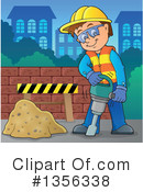 Construction Worker Clipart #1356338 by visekart