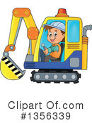 Construction Worker Clipart #1356339 by visekart