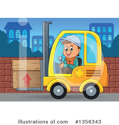 Construction Worker Clipart #1356343 by visekart