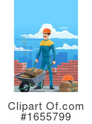 Construction Worker Clipart #1655799 by Vector Tradition SM