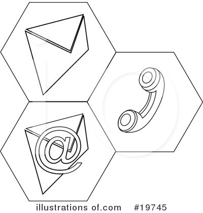 Snail Mail Clipart #19745 by AtStockIllustration