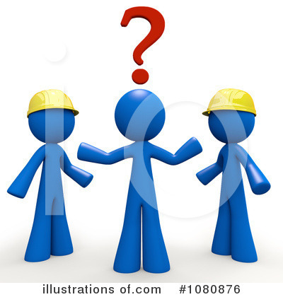 Royalty-Free (RF) Contractor Clipart Illustration by Leo Blanchette - Stock Sample #1080876