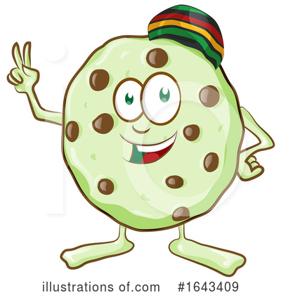 Royalty-Free (RF) Cookie Clipart Illustration by Domenico Condello - Stock Sample #1643409