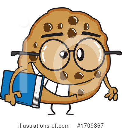 Royalty-Free (RF) Cookie Clipart Illustration by toonaday - Stock Sample #1709367