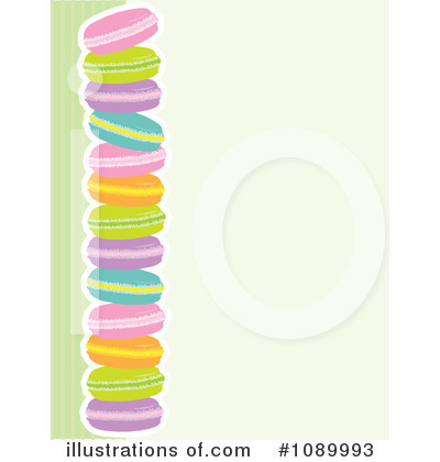 Macaroon Clipart #1089993 by Maria Bell