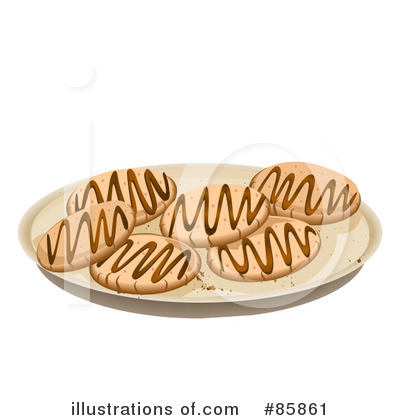 Royalty-Free (RF) Cookies Clipart Illustration by BNP Design Studio - Stock Sample #85861