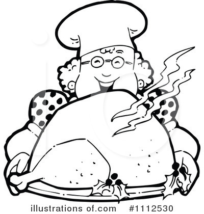 Royalty-Free (RF) Cooking Clipart Illustration by Prawny Vintage - Stock Sample #1112530