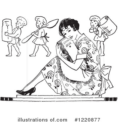 Housewife Clipart #1220877 by Picsburg