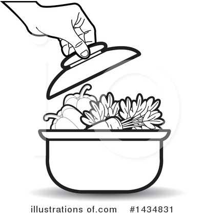 Royalty-Free (RF) Cooking Clipart Illustration by Lal Perera - Stock Sample #1434831