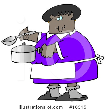 Royalty-Free (RF) Cooking Clipart Illustration by djart - Stock Sample #16315
