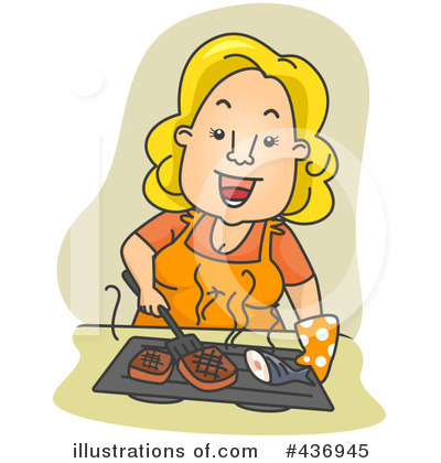 Royalty-Free (RF) Cooking Clipart Illustration by BNP Design Studio - Stock Sample #436945