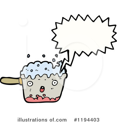 Royalty-Free (RF) Cooking Pot Clipart Illustration by lineartestpilot - Stock Sample #1194403
