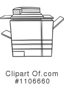 Copier Clipart #1106660 by Cartoon Solutions