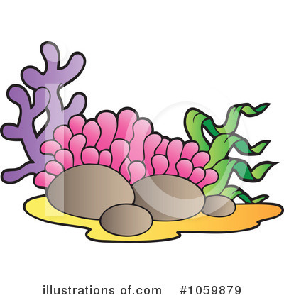 Royalty-Free (RF) Coral Clipart Illustration by visekart - Stock Sample #1059879