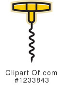 Corkscrew Clipart #1233843 by Lal Perera