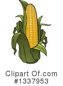 Corn Clipart #1337953 by Vector Tradition SM