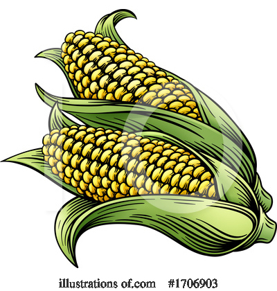 Royalty-Free (RF) Corn Clipart Illustration by AtStockIllustration - Stock Sample #1706903