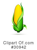 Corn Clipart #30942 by beboy