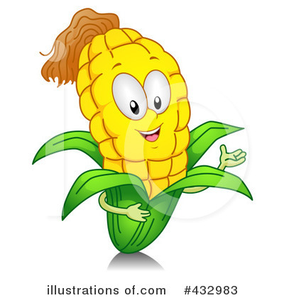 Royalty-Free (RF) Corn Clipart Illustration by BNP Design Studio - Stock Sample #432983