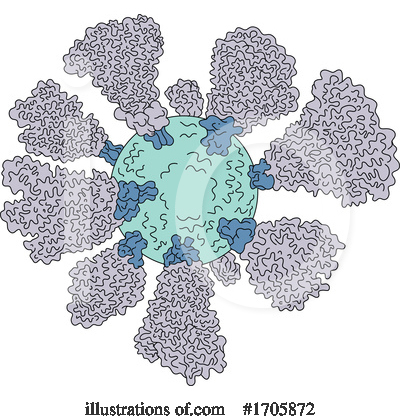 Royalty-Free (RF) Coronavirus Clipart Illustration by patrimonio - Stock Sample #1705872