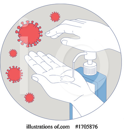 Royalty-Free (RF) Coronavirus Clipart Illustration by patrimonio - Stock Sample #1705876