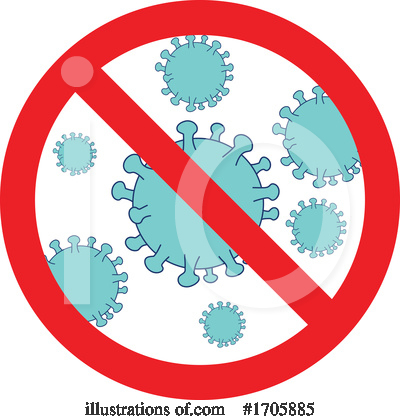 Royalty-Free (RF) Coronavirus Clipart Illustration by patrimonio - Stock Sample #1705885