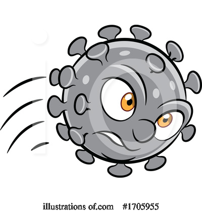 Royalty-Free (RF) Coronavirus Clipart Illustration by cidepix - Stock Sample #1705955