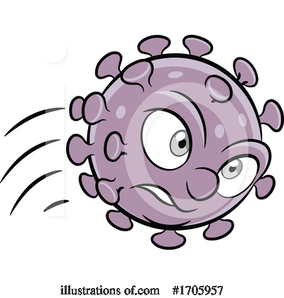 Royalty-Free (RF) Coronavirus Clipart Illustration by cidepix - Stock Sample #1705957