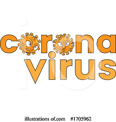 Royalty-Free (RF) Coronavirus Clipart Illustration by cidepix - Stock Sample #1705962