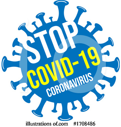 Coronavirus Clipart #1708486 by Domenico Condello