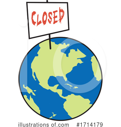 Closed Clipart #1714179 by Johnny Sajem