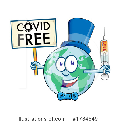 Royalty-Free (RF) Coronavirus Clipart Illustration by Domenico Condello - Stock Sample #1734549