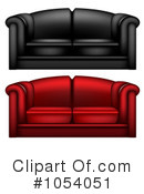 Couch Clipart #1054051 by vectorace