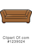Couch Clipart #1239024 by Lal Perera