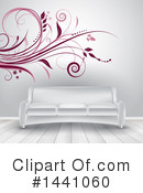 Couch Clipart #1441060 by KJ Pargeter