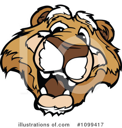 Royalty-Free (RF) Cougar Clipart Illustration by Chromaco - Stock Sample #1099417