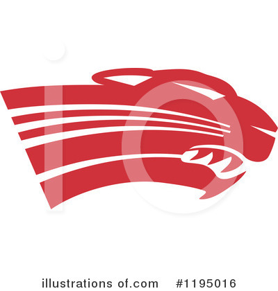 Royalty-Free (RF) Cougar Clipart Illustration by Johnny Sajem - Stock Sample #1195016