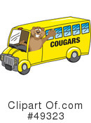 Cougar Mascot Clipart #49323 by Mascot Junction
