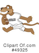 Cougar Mascot Clipart #49325 by Mascot Junction