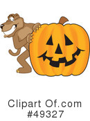 Cougar Mascot Clipart #49327 by Mascot Junction