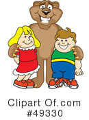 Cougar Mascot Clipart #49330 by Mascot Junction
