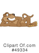 Cougar Mascot Clipart #49334 by Mascot Junction