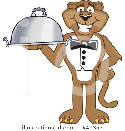 Dining Clipart #49357 by Mascot Junction