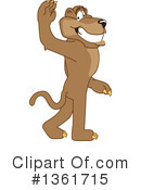 Cougar School Mascot Clipart #1361715 by Mascot Junction
