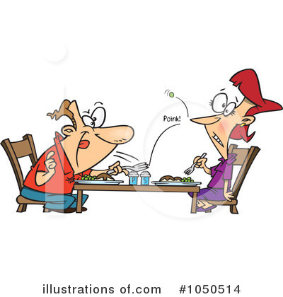 Royalty-Free (RF) Couple Clipart Illustration by toonaday - Stock Sample #1050514