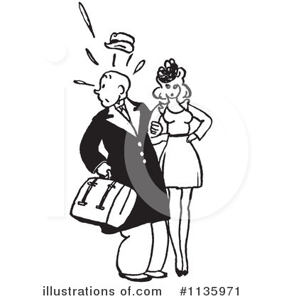Royalty-Free (RF) Couple Clipart Illustration by Picsburg - Stock Sample #1135971